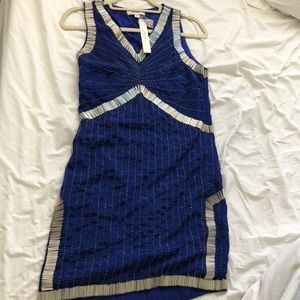 Phoebe Couture beaded cocktail dress